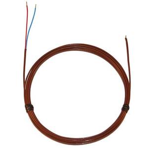 Digi-Sense Flexible Thermocouple Probe, FEP Insulated Wire, 20G, Exposed, Stripped Leads, Type T; 120 in. L - 08113-26
