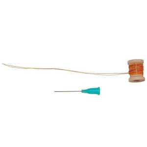 Digi-Sense Flexible Thermocouple Probe, PTFE Insulated Wire, 23G, Ungrounded, Stripped Leads, Type K; 36 in. L - 08113-28
