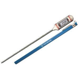 Digi-Sense Long-Stem Digital Pocket Thermometer, 8" L, -58 to 302F/-50 to 150C - 90205-00