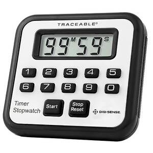 Digi-Sense Push-Button Digital Timer; Magnetic, Cilp-On - 08642-42