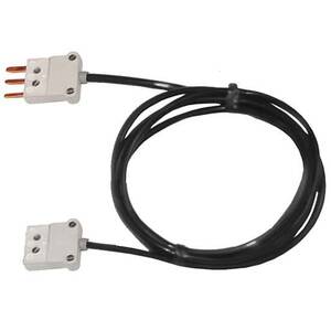 Digi-Sense RTD Ext Cable ANSI Male Mini Conn to ANSI Female Mini Conn, 10ft FEP Cable - 93831-92