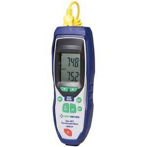 Digi-Sense Thermocouple Thermometer, Type J/K/T, NIST-Traceable Calibration - WD-20250-91
