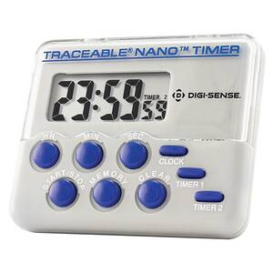 Digi-Sense Traceable Compact Two-Channel Digital Timer with Calibration - 94461-31