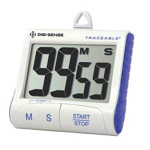 Digi-Sense Traceable Extra-Large Digit Digital Timer with Calibration - 94461-07