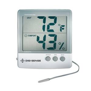 Digi-Sense Traceable Jumbo Display Thermohygrometer with Calibration - 03313-86