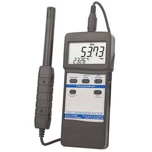 Digi-Sense Traceable Remote-Probe Thermohygrometer with Dew Point and Calibration - 90080-04