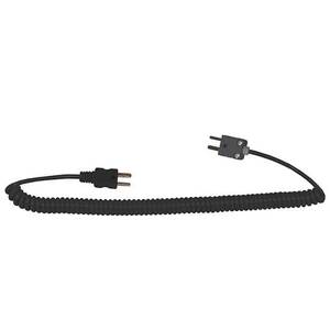 Digi-Sense Type-J, Coiled Ext Cable, Male Mini Conn to Male Mini Connector, 5ft L - 93785-10