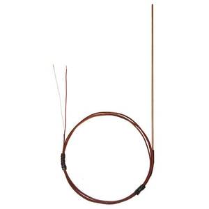 Digi-Sense Type J Economic Hollow Thermocouple Probe 12 in. L, 36 in. E x t 30 Awg .062 Dia, Grounded Junction - 18525-61