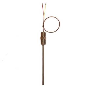 Digi-Sense Type J Ind Thermocouple Probe Probe 6 in. L, 12 in. Ext .250 Dia, Grounded Junction - 18524-85