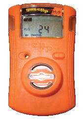 Gas Clip Technologies SGC-O Single Gas Clip Plus Detector with Hibernate Mode, Oxygen (O2), Orange