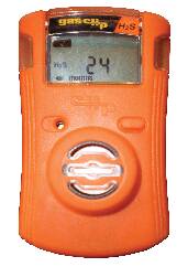 Gas Clip Technologies SGC-P-C Single Gas Clip Plus Detector with Hibernate Mode, Carbon Monoxide (CO), Orange