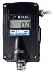 GfG CC 28 Fixed Gas Transmitter with Standard Catalytic Sensor   0-50% LEL (MK 219-1), Hydrogen (H2), Display - 2801-60-002