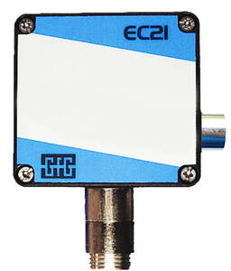 GfG EC 21 Fixed Gas Transmitter with Internal Sensor, Ammonia (NH3), 1 ppm, 0 - 1000 ppm - 2109-1000