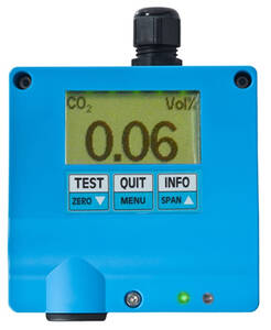 GfG IR 22 Fixed Transmitter with Carbon Dioxide (CO2) MK 260-0, 0 - 100% LEL (14% vol.), Display / Modbus - IR22-730-DM