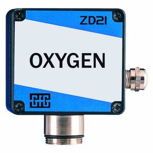 GfG ZD 21 Fixed Gas Transmitter with Internal Sensor, Oxygen (O2), 0 - 25% / vol. - 2210009