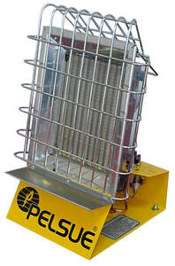 Pelsue Radiant Heater, Infrared 16,000 BTU, Propane with 25' Hose & Regulator - 1557C