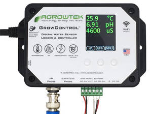 Agrowtek GrowControl™ SXHM Temp, pH, EC Transmitter