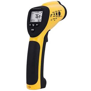 Digi-Sense Traceable Infrared Thermometer with Calibration, 50:1 Ratio, 0.1-1.0 Emissivity - 37803-97