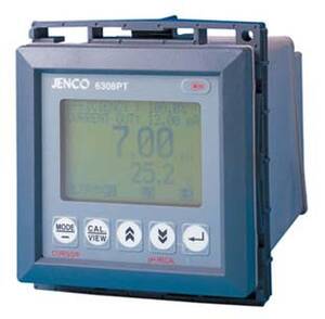 Jenco 1/4 DIN Panel Mount pH Single Parameter Analyzer - 6308PT