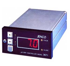 Jenco 1/8 DIN Panel Mount pH/ORP Controller - 3671N