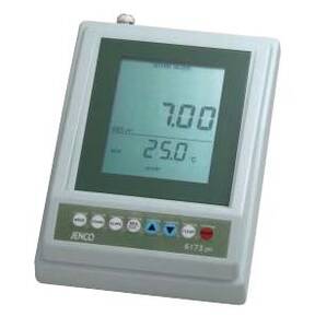 Jenco Large LCD Benchtop pH/mV/Temp Meter with RS-232 Interface - 6173R