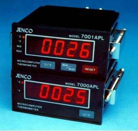 Jenco Microprocessor Panel Meter, 1/8 DIN, Selectable - 7001APL