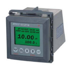 Jenco pH or ORP Analyzer/Controller, 4-Relays, IP-65 Case, RS-485 - 6312PTB