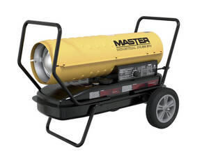 Master Industrial 215,000 BTU Kerosene Diesel Forced Air Heater with Thermostat - 215TMHD-KFA