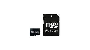 Handheld 64 Gbytes Micro-SD Flashdisk, Ultra II (Micro With SD Adapter) - MSD-64GB-U