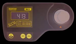 Milwaukee Mi413 Free & Total Chlorine (High Range) Professional Photometer