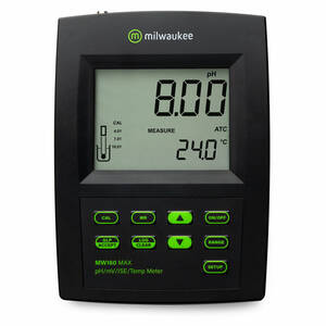 Milwaukee pH/ORP/ISE/°C Combined Data Logging Bench Meter - MW160US