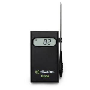 Milwaukee Thermometer complete with penetration probe and 1 meter cable - TH300