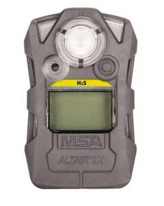 MSA Altair 2X Single Gas Detector, H2S STD, Gray - 10162042