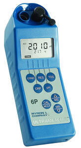 Myron L Conductivity/pH/ORP/TDS/Temperature/Resistivity Meter - 6PIIFCE