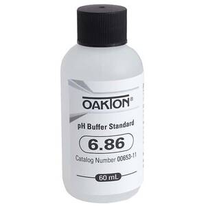 Oakton Buffer Solution, pH 6.86; 5 x 60 mL Bottles/Pk - WD-00653-11