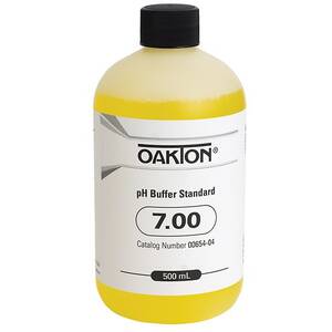 Oakton Buffer Solution, pH 7.00; 12 x 500 mL Bottles/Cs - WD-05942-41
