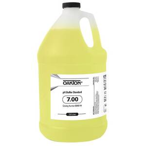 Oakton Buffer Solution, pH 7.00; 4 x 1 gal. Bottles/Cs - WD-05942-45