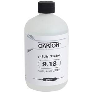 Oakton Buffer Solution, pH 9.18; 500 mL - WD-00654-07