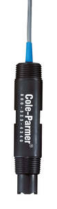 Oakton Cole-Parmer Tuff-Tip, Semi-Dome 1" In-Line/Sub pH, Graphite, 1kOhm Spade Lug ATC - WD-27020-66