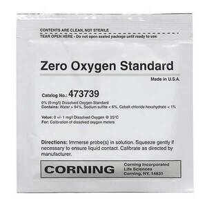Oakton Dissolved Oxygen Meter Zero Oxygen Sachets, 10/PK - WD-53024-53