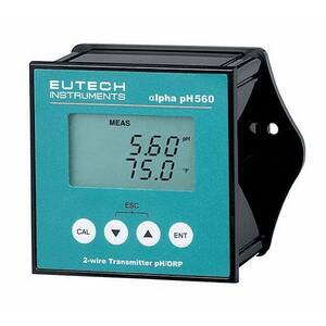 Oakton Eutech pH 560 pH/ORP 1/4-DIN Controller with Two Relays, with NIST Traceable Certificate of Calibration - WD-56717-47