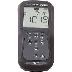 Oakton PD260 Waterproof Dual-Channel pH, ORP, and DO Handheld Meter - WD-35660-52