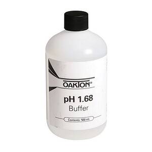 Oakton pH 1.68 Calibration Buffer Solution 500 mL (1-pint) Bottle - WD-00654-01