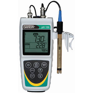 Oakton pH 150 Portable Waterproof pH Meter Kit - WD-35614-90