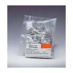 Oakton Replacement Free Chlorine Reagent for 10mL Samples, 100 Foil Packs - WD-35645-64