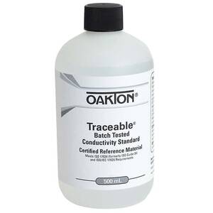 Oakton Traceable® Conductivity and TDS Standard, Batch-Tested, 100,000 µS; 500 mL - WD-00652-34
