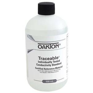 Oakton Traceable® Conductivity and TDS Standard, Individually-Tested, 1413 µS; 500 mL - WD-00652-50