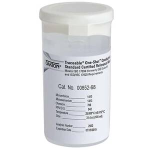 Oakton Traceable® One-Shot™ Conductivity and TDS Standard, 1413 µS; 6 x 100 mL Vials - WD-00652-68
