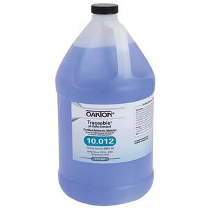 Oakton Traceable® pH Standard Buffer with Calibration, Blue, pH 10; 4 L - WD-00651-80