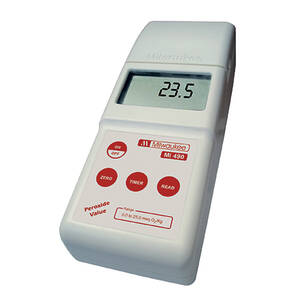 Milwaukee Mi490 Photometer for the determination of PEROXIDE VALUE in the process of oil making